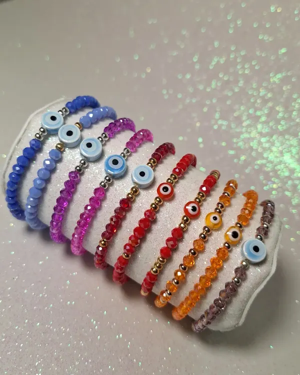 Pulseras ojitos
