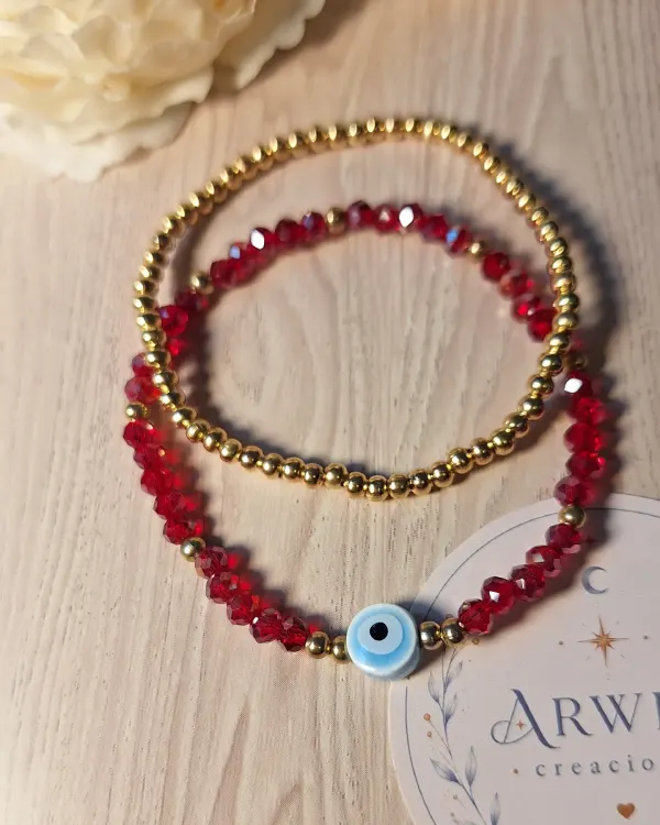 Pulseras ojito turco